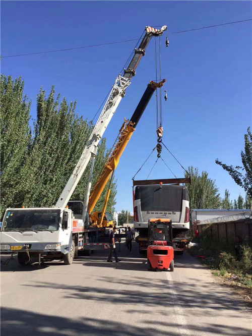 牡丹区港口集装箱搬运案例